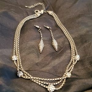 Pendant and Earrings